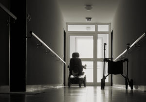 What constitutes neglect in a nursing home?